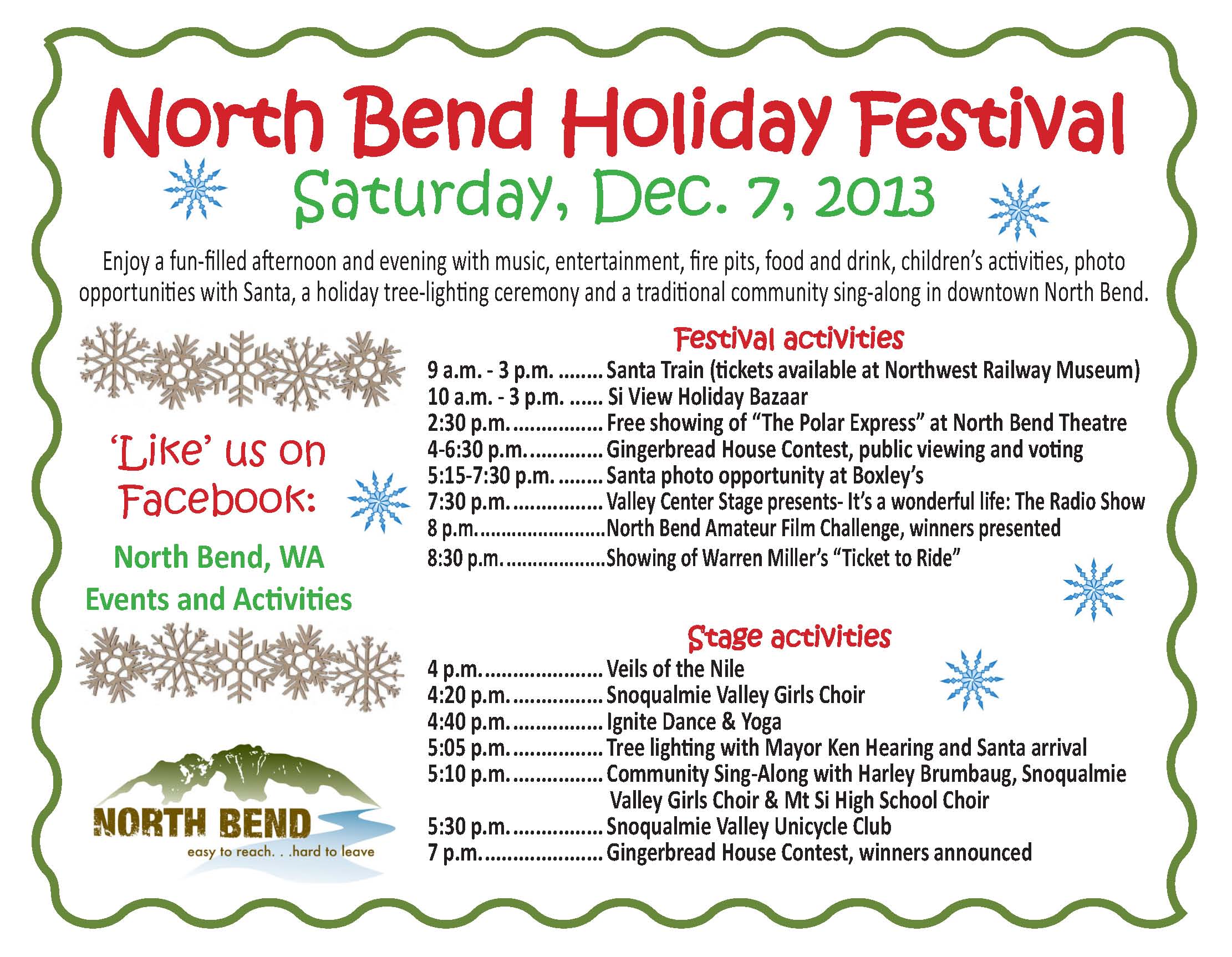 Holday Festival Flyer